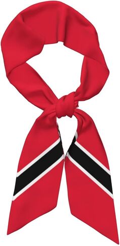 Flag Head Scarf For Women Long Thin Neck Scarves Hairband Waistband Purse Bag Scarf in Saudi Arabia