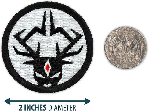 Wendigo Patrol Patch - 2" Diameter Round Embroidered Patch in Kuwait