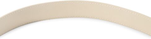 Louis Vuitton Pre-loved White Damier Azur LV Intiales Belt 80, White in Saudi Arabia