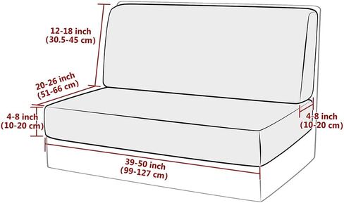 NILUOH Washable RV Sofa Cushion & Backrest Cover Set – Elastic Stretch RV Dinette Cushion Covers, Pet & Kid Friendly, Dust-Proof Furniture Protector for Camper & RV Decor in Saudi Arabia