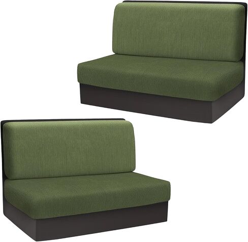 NILUOH Washable RV Sofa Cushion & Backrest Cover Set – Elastic Stretch RV Dinette Cushion Covers, Pet & Kid Friendly, Dust-Proof Furniture Protector for Camper & RV Decor in Saudi Arabia