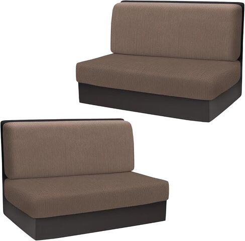 NILUOH Washable RV Sofa Cushion & Backrest Cover Set – Elastic Stretch RV Dinette Cushion Covers, Pet & Kid Friendly, Dust-Proof Furniture Protector for Camper & RV Decor in Saudi Arabia
