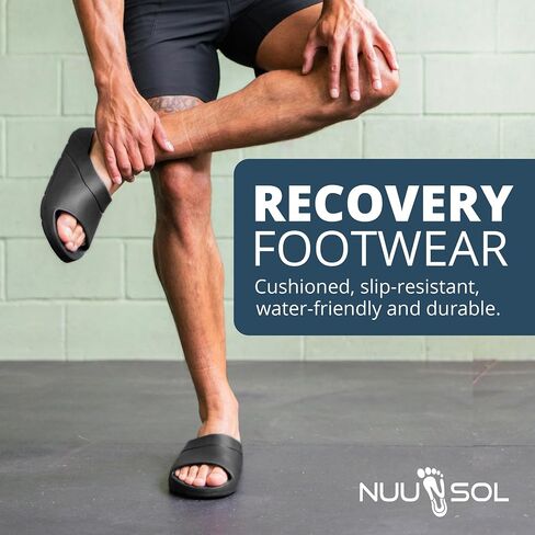 NUUSOL Men's Sawtooth Recovery Slide EVASOL Foam Footwear in Saudi Arabia