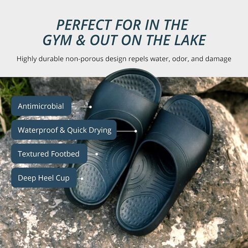 NUUSOL Men's Sawtooth Recovery Slide EVASOL Foam Footwear in Saudi Arabia