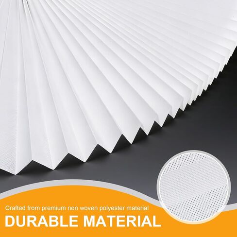 6Pcs Temporary Light Filtering Paper Shades for Windows Pleated Blinds with Adhesive,No Tools No Drilling Free Cut Size Temporary Room Darkening Shades CurtainType Rectangular Semi Blackout in Saudi Arabia