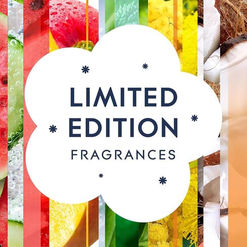 Glade Cool شمع جوز الهند الذائب، 3.1 أونصة (88 جم)، مكعبات شمع معطرة، عطر منزلي يدوم طويلاً in Kuwait