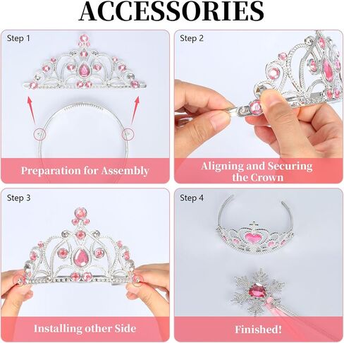 Witch Dress for Girls Princess Glitter Pink Costumes Girls Bubble Tulle Sequins Dress Up for Halloween Cosplay in Saudi Arabia