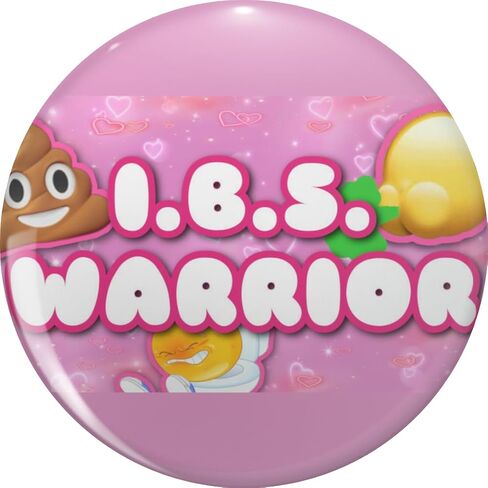 IBS Warrior قبعة معدنية لطية صدر السترة دبوس Te Tack Pinback 0.75" in Kuwait