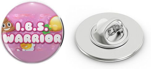 IBS Warrior قبعة معدنية لطية صدر السترة دبوس Te Tack Pinback 0.75" in Kuwait