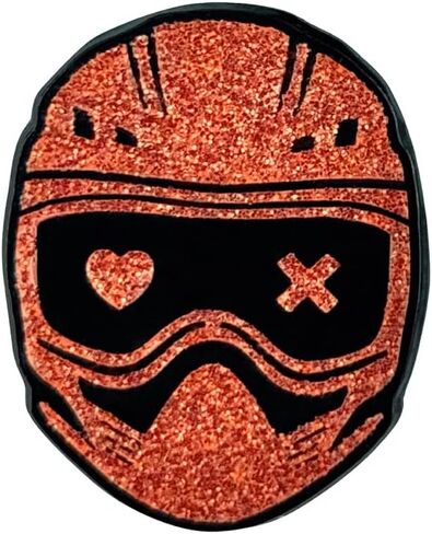 ConQuest Journals Into Darkness Masked Men Glitter Enamel Pin 3-Pack, Straight Post, Rubber Backers, Pins for Jacket, Tote & More, Navessa Allen Lights Out Caught Up Game On Masks, Officially Licensed in Kuwait