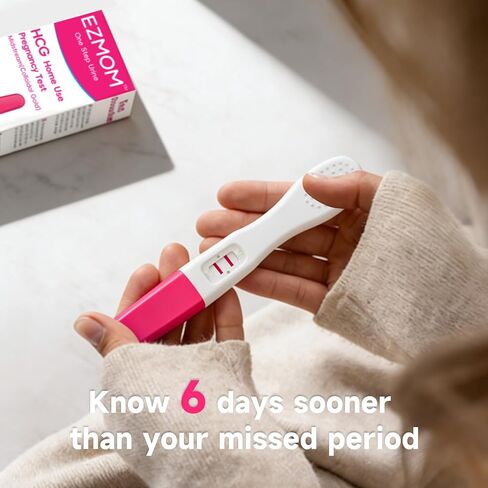 Early Detection Pregnancy Tests, 5 Count HCG Tests for Home Use, Midstream Early Detection Test, Accurate Fast Results Testing Kit in Saudi Arabia