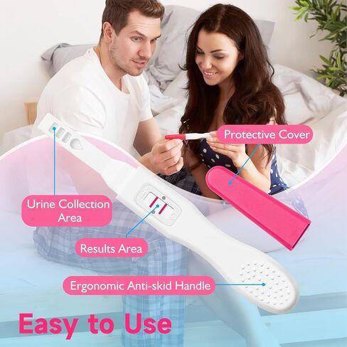 Early Detection Pregnancy Tests, 5 Count HCG Tests for Home Use, Midstream Early Detection Test, Accurate Fast Results Testing Kit in Saudi Arabia