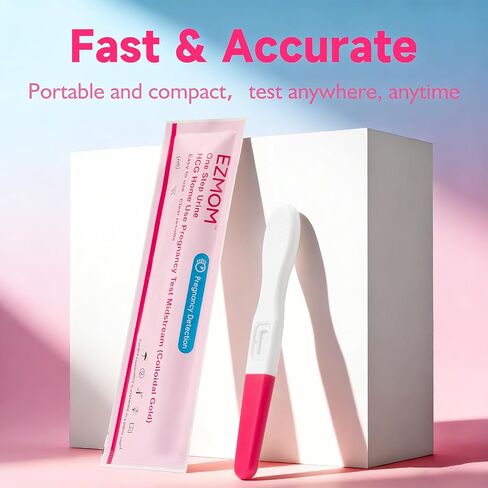 Early Detection Pregnancy Tests, 5 Count HCG Tests for Home Use, Midstream Early Detection Test, Accurate Fast Results Testing Kit in Saudi Arabia
