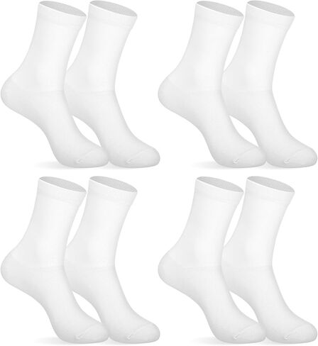 Chicingyou 4 Pairs Liner Socks Hiking Liners Ultra-lightweight Calf Breathable Sweat Absorption Socks for Adult in Kuwait