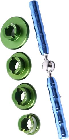 BRRNOO Watch Back Case Opener, Metal Watch Back Case Remover Tool with 4 Dies for Repair and Maintenance in Kuwait
