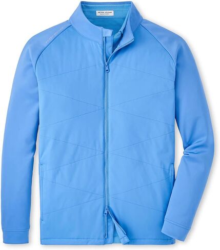 PETER MILLAR Men's Blue Sea Merge Hybrid Jacket Size Large in Saudi Arabia