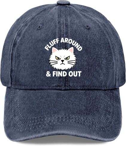 Fluffs Around and Find Out Hats Outdoor Caps for Boyfriends in Kuwait
