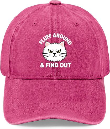 Fluffs Around and Find Out Hats Outdoor Caps for Boyfriends in Kuwait