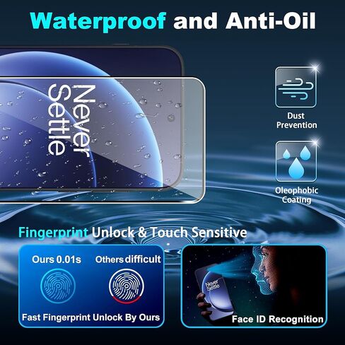 [2 Pack] for iPhone 16 pro max 6.9 inch Back Screen Protector,9H Hardness,Tempered Glass,Bubble-Free,Anti-Scratch in Kuwait