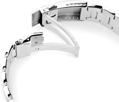 MiLTAT 20mm Super-O Watch Band compatible with Seiko SKX023 Mid-size Diver in Kuwait