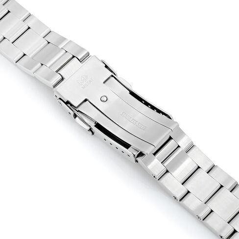 MiLTAT 20mm Super-O Watch Band compatible with Seiko SKX023 Mid-size Diver in Kuwait