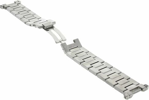 Ewatchparts 18mm Watch Band Bracelet Compatible With Pasha De Cartier W31074M7 Reference 2475 2324 2550 in Kuwait