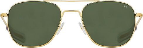 AO American Optical Gold Original Pilot Sunglasses | Nylon & Glass Lenses | Polarized & Non-Polarized in Saudi Arabia
