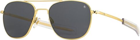 AO American Optical Gold Original Pilot Sunglasses | Nylon & Glass Lenses | Polarized & Non-Polarized in Saudi Arabia