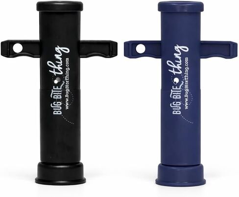 Bug Bite Thing Suction Tool - Bug Bites and Bee/Wasp Stings, Natural Insect Bite Relief, 2-Pack, 1 Black/1 Pink in Kuwait