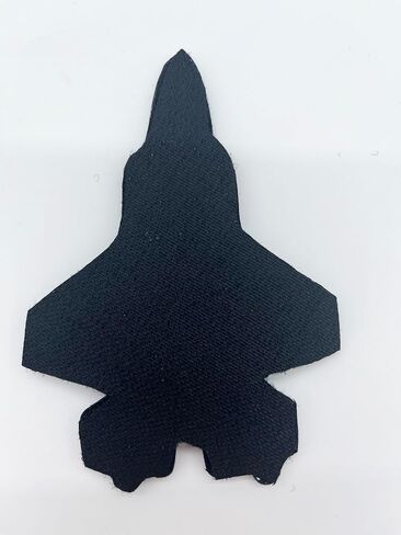 Lockheed Martin® F-35A Lightning II® Silhouette PVC Patch، 5 بوصة، خطاف وحلقة in Kuwait