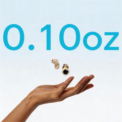 Ear Plugs for Side Sleepers 0.1oz Soft Reusable Silicone Breathable Holes in Kuwait