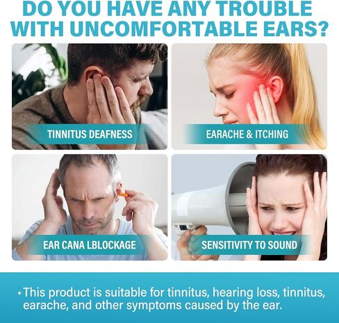 Tinnitus Relief for Ringing Ears, Natural Tinnitus Support Drops, Effective Support for Men & Women, 2 Fl Oz in Kuwait