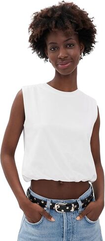 rag & bone Women's Mica Bubble Top in Kuwait