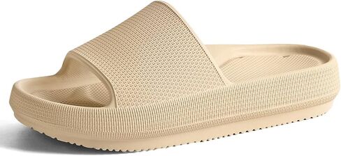 Cloud Slides for Women and Men with Arch Support Shower Shoes with Drainage Holes Waterproof Slide Sandals Non Slip Quick Dry Pillow Slides for Bathroom Pool Beach in Saudi Arabia