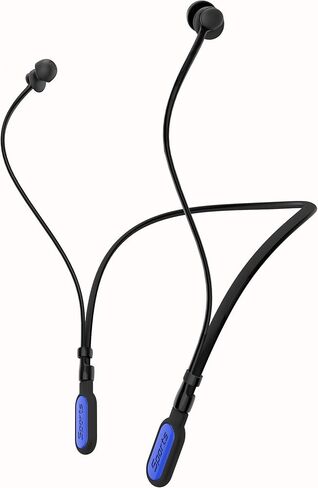 HALLEAST Earplugs for Concert, Noise Reduction, Hearing Protection, with Removable Ear Plug Lanyard, Safety Connector Cord Strap Neckband – SNR 26dB, NRR 14dB, Black Plug + Black Tip in Saudi Arabia