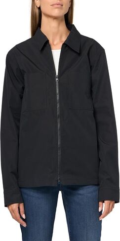 HUGO Women's Evalom Zip Up Shirt Jacket in Kuwait