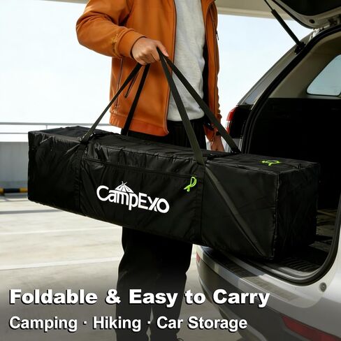 47" Heavy Duty Extra Large Duffle with Two-Way Zipper, Durable. Perfect as Camping Bag Travel Storage Tent Storage Tent Storage Sports Equipment Bag for Coaches & More in Saudi Arabia