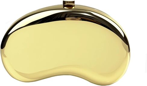 Shiny Metallic Acrylic Clutch Purses For Women Wedding Handbag Evening Clutch Shell Purse in Saudi Arabia