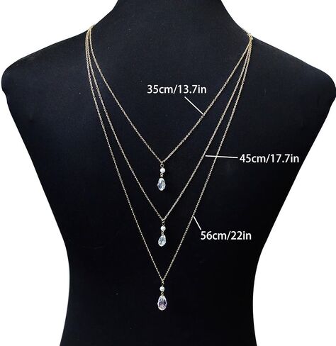 Rhinestone Back Chain for Backless Dress, Layered Pearl Backdrop Necklace, Gold Dainty Back Chain, Bridal Wedding Body Jewelry in Saudi Arabia