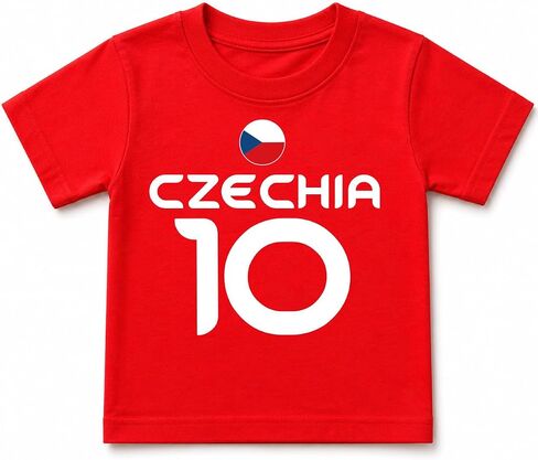 Croatia Flag Soccer Jersey Style Short Sleeve Unisex Tee Shirt | Family Matching |Baby, Kids & Adult Sizes 2146 in Kuwait