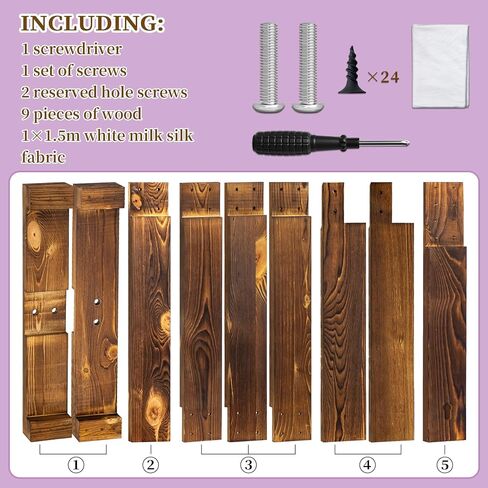 GOSR 71 Inch Extra Large Wood Standing Cross, Adjustable to Multiple Heights for Wall Cross Decorations, Suitable for Parties, Weddings, Churches, Easter and Christmas Holiday Celebrations in Saudi Arabia