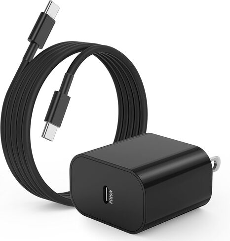 iPhone 15 16 Charger, 20W USB C Fast Charging Block and 10ft Type C to C Cable Cord Long for Apple iPhone 15 Plus/15 Pro Max/16 Pro,iPad Pro 12.9/11 inch/4/3Gen,iPad Wall Plug Power Adapter Cube Brick in Kuwait
