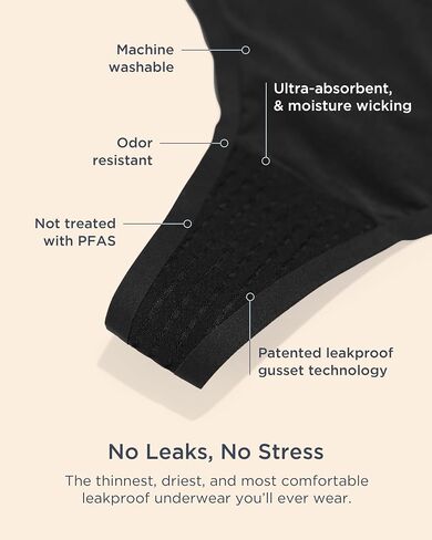 Saalt and hanky panky+ [powered by Saalt] Women's Period Underwear Bundle - 2 Seamless Thongs & 1 Hanky Panky+ Thong in Saudi Arabia