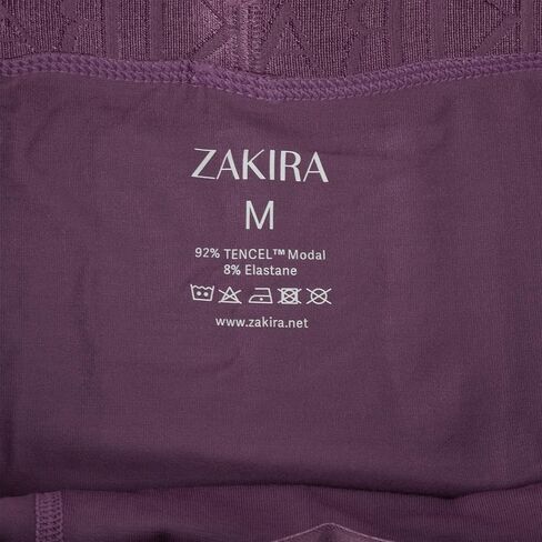 ZAKIRA Women's Tencel Boxer Shorts, Soft Breathable Stretch Boyshort Underwear, Anti Chafing Long Leg Knickers, 3 Pack in Saudi Arabia