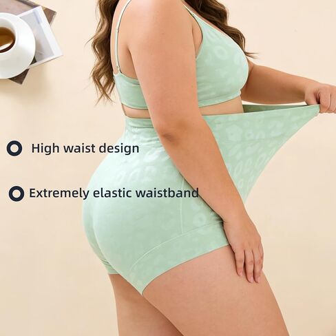 Women's High Waist Briefs Plus Size XL-6XL Classic Solid Colors Full Coverage Women Underwear Multicolor in Saudi Arabia