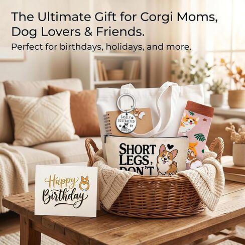 Corgi Gifts for Dog Lovers Novelty Socks | Adorable Welsh Corgi Birthday Gift for Daughter, Mom, Friends, Sister, Wife in Saudi Arabia