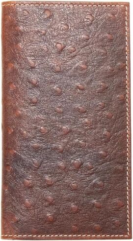 Nocona Belt Co. Men's Ostrich Leather Rodeo Wallet in Kuwait