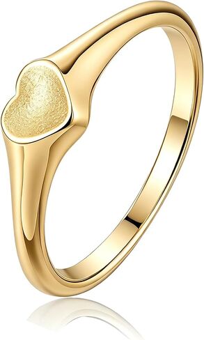 Heart Rings for Women Non Tarnish 14k Gold Filled rings in Saudi Arabia