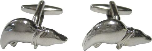 Silver Toned Anatomical Medical Hepatologist Liver Cufflinks in Kuwait