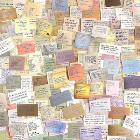 240 PCS Vintage Collection Quote Sticker Set,Motivational Junk Journal Word Stickers for Journaling,Inspirational Scrapbook Phrase Stickers, Famous Saying Stickers for Scrapbooking Planner DIY Crafts